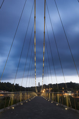 Puente colgante Lugo