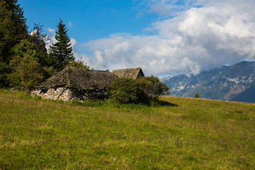 Romanian Carpathians mountains