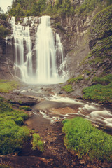 Skjervsfossen Waterfall - Norway