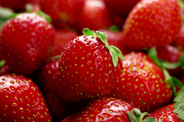 Fresh strawberry background