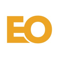 EO letter initial logo design