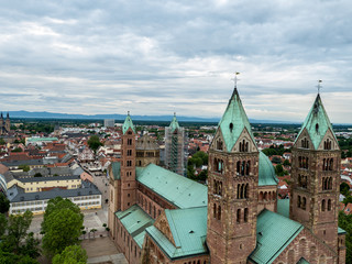 Speyer Dom Luftaufnahme