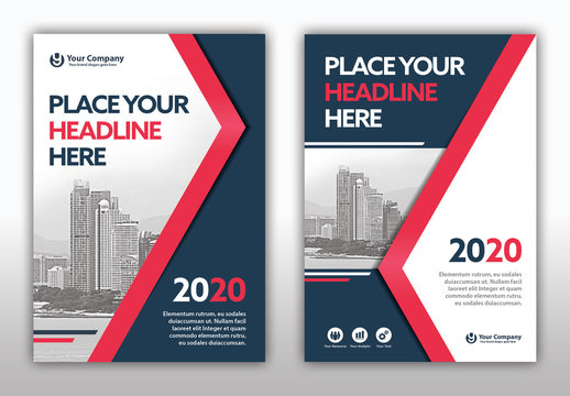 Book Cover Layout Set 14
