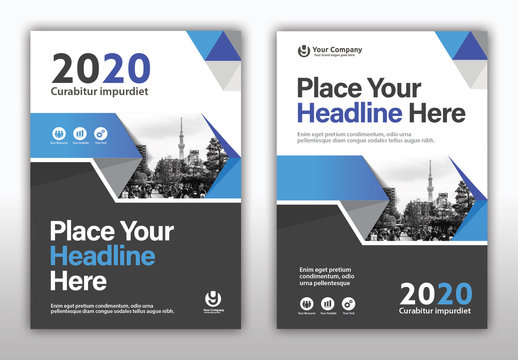 Book Cover Layout Set 22