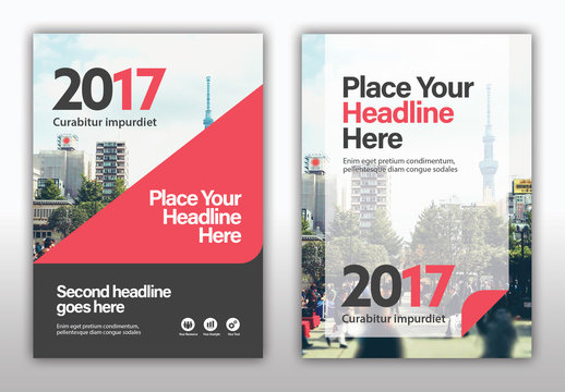 Book Cover Layout Set 40
