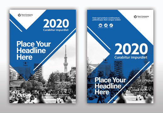 Book Cover Layout Set 47