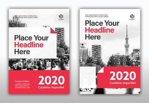 Book Cover Layout Set 50