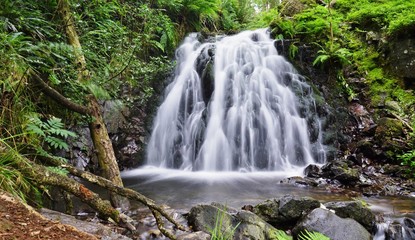 Fototapeta na wymiar A waterfall in the Lake District, England