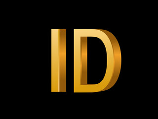 ID Initial Logo for your startup venture