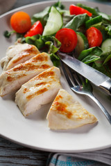 Grilled chicken fillet
