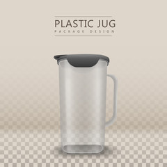 water container blank label