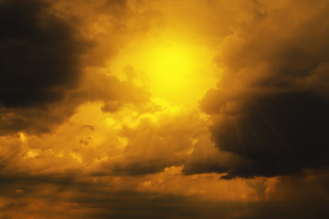 sunset sky background