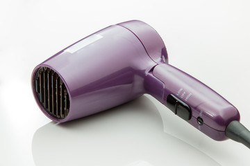 Hair Dryer on a white background.