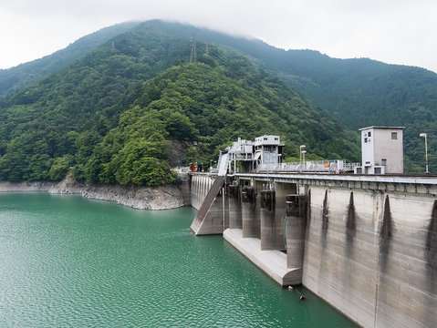 Ikawa Dam in Shizuoka, Japan (静岡県 井川ダム) 