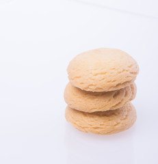 cookies or butter cookies on a background.