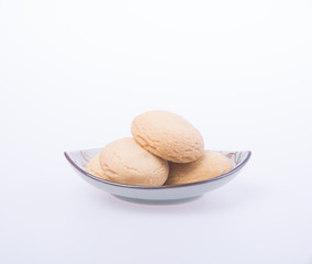 cookies or butter cookies on a background.