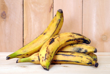 some ripe banana plantain