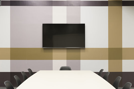 Modern meeting room interior