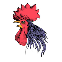 profile of cock © daga5