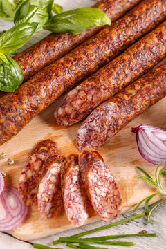 Salami smoked sausage