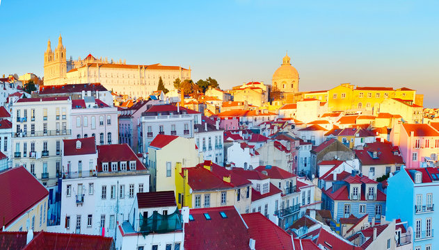 Old Town of Lisbon, Portugal