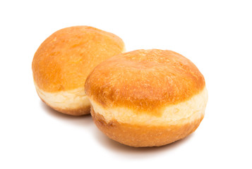 traditional German Berliner pastry with jam filling