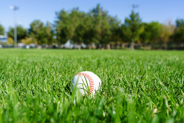 Baseball at a baseball field in California mountains