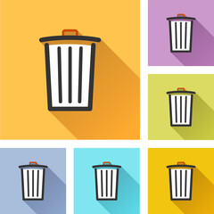 delete set icons