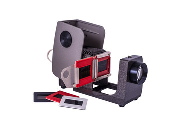 Retro slide projector