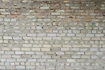 Brick texture with scratches and cracks