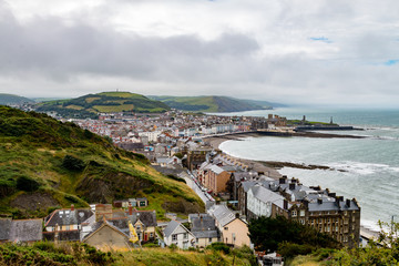 Aberystwyth from the hill