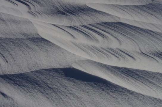 Schneeverwehung