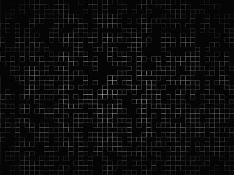 Black and white geometric pattern. Abstract background