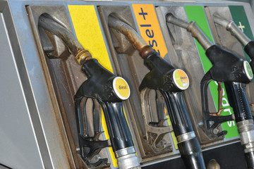 petrol pumps