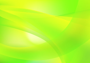 abstract wave background green
