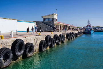 Cercles muraux Afrique du Sud Robben Island, Hafen
