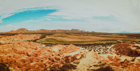 Bardenas Reales Nature Park, Navarra, Spain