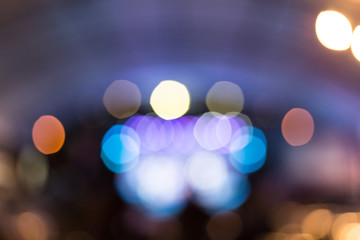 beautiful colorful bokeh background