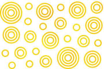 Watercolor circles pattern.