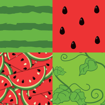 Water melon pattern