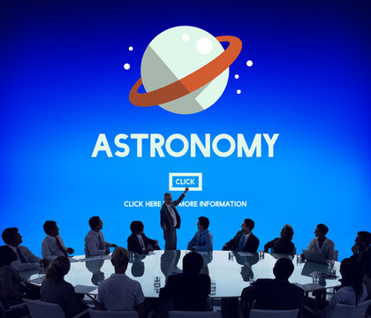 Astronomy Big Bang Planet Spaceship Concept