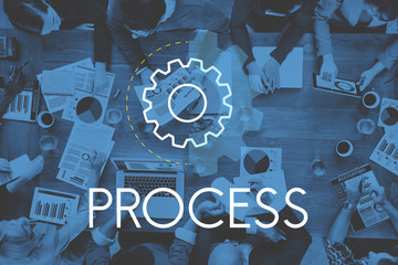 Process Word Settings Icon Simple Concept
