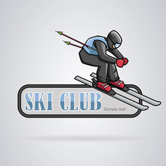 Logo Ski club