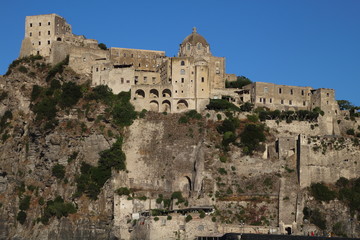 Fototapeta na wymiar Aragonese castle, Ischia, Italy