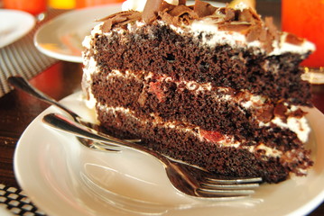Black Forest Cake for Dessert 