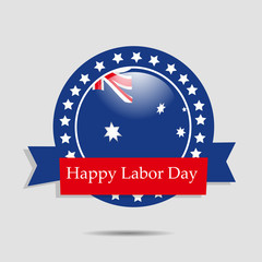 Australia Labor Day background