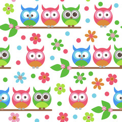 Vector seamless texture children.