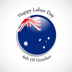 Australia Labor Day background
