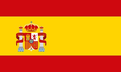 Obraz premium flag classic icon of Spanish culture vector illustration design