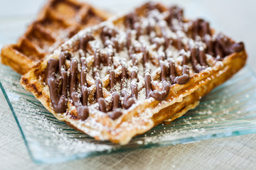 gaufre maison pour un gouter gourmand